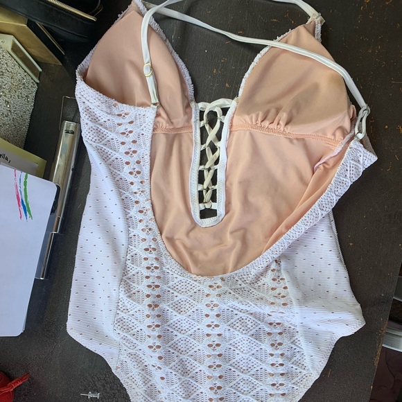 White One-Piece Bikini - Picture 5 of 5